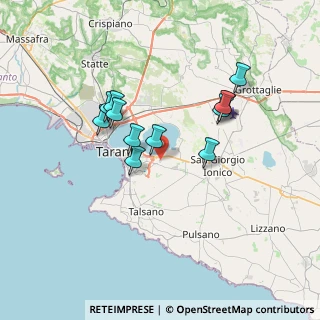 Mappa Viale Pietro Mandrillo, 74121 Taranto TA, Italia (6.615)