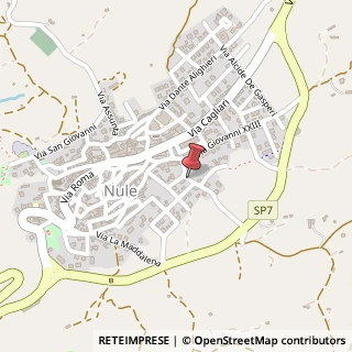 Mappa Via Risorgimento, 22, 07010 Nule, Sassari (Sardegna)
