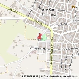 Mappa Via Pietro Mascagni, 35, 72028 Torre Santa Susanna, Brindisi (Puglia)