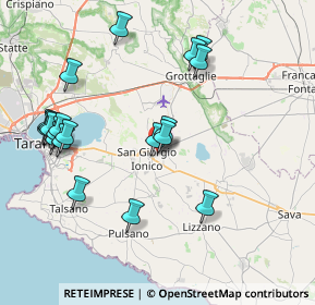 Mappa Vico Degli Orti, 74021 Carosino TA, Italia (9.277)