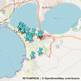 Mappa Via Lacaita, 74121 Taranto TA, Italia (1.802)