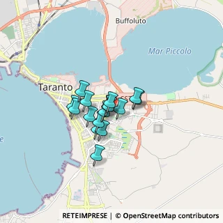 Mappa Via G. Lacaita, 74121 Taranto TA, Italia (1.09)