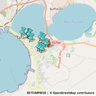Mappa Via Lacaita, 74121 Taranto TA, Italia (1.48)