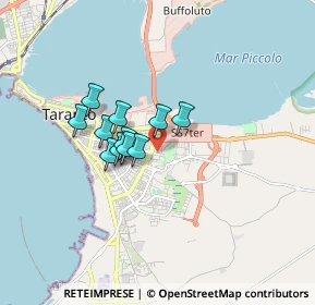 Mappa Via Lacaita, 74121 Taranto TA, Italia (1.24273)