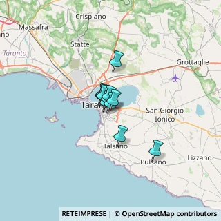 Mappa Via Lacaita, 74121 Taranto TA, Italia (3.025)