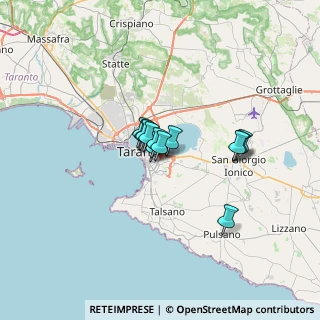 Mappa Via Lacaita, 74121 Taranto TA, Italia (4.25333)