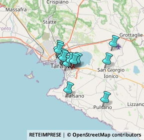 Mappa Via Lacaita, 74121 Taranto TA, Italia (4.39923)