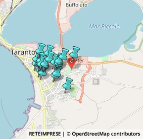 Mappa Via Capitano Andrea Capozzi, 74121 Taranto TA, Italia (1.5155)