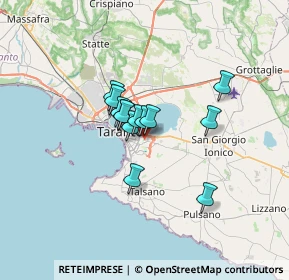 Mappa Via Capitano Andrea Capozzi, 74121 Taranto TA, Italia (4.57077)