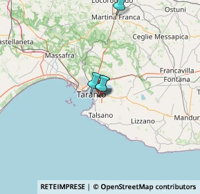 Mappa Via Capitano Andrea Capozzi, 74121 Taranto TA, Italia (33.20636)