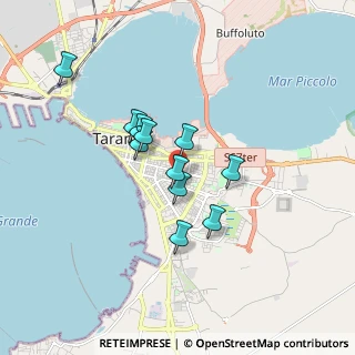 Mappa Via Emanuele Basile, 74121 Taranto TA, Italia (1.45455)