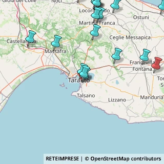 Mappa Via Emanuele Basile, 74121 Taranto TA, Italia (25.05)