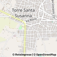 Kort Torre Santa Susanna