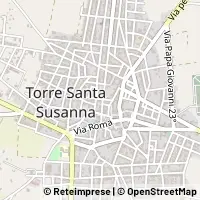 Map Torre Santa Susanna