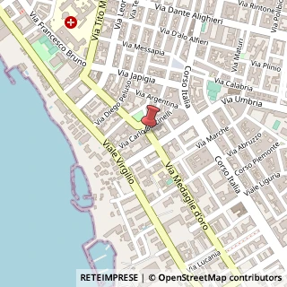 Mappa Via Medaglie d'Oro, 10, 74121 Taranto, Taranto (Puglia)