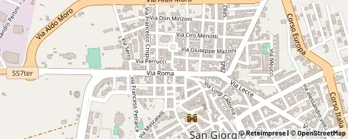 Mappa San Giorgio Ionico
