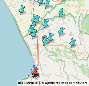 Mappa Via del Feudo, 84047 Capaccio SA, Italia (9.5575)