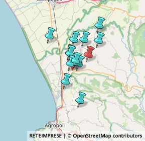 Mappa Via del Feudo, 84047 Capaccio SA, Italia (4.80077)