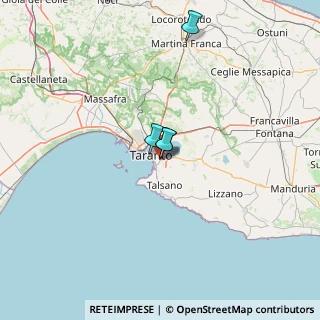 Mappa Via Pietro Calamandrei, 74123 Taranto TA, Italia (33.01182)
