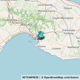 Mappa Via Pietro Calamandrei, 74121 Taranto TA, Italia (36.56833)