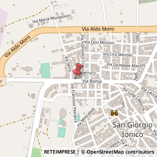 Mappa Via Settevene Palo, 156, 74027 Carosino, Taranto (Puglia)