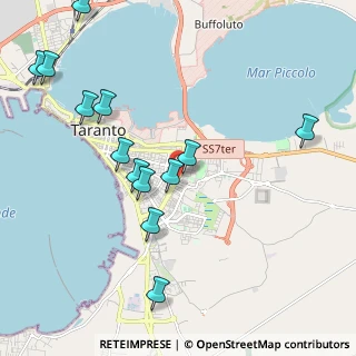 Mappa Via Galera Montefusco, 74121 Statte TA, Italia (2.50308)