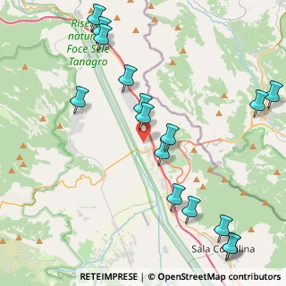 Mappa Via Stazione, 84030 Atena lucana SA, Italia (5.5675)