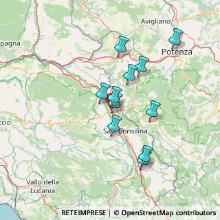 Mappa Via Stazione, 84030 Atena lucana SA, Italia (13.24545)