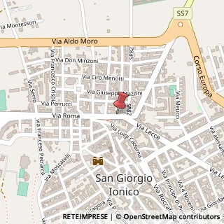 Mappa Via Roma, 34, 74027 Carosino, Taranto (Puglia)