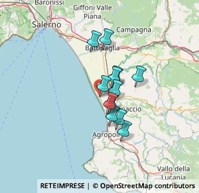 Mappa Via Vasco de Gama, 84047 Capaccio SA, Italia (9.29167)