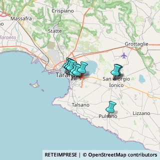 Mappa Via Carlo Sforza, 74121 Taranto TA, Italia (4.42917)