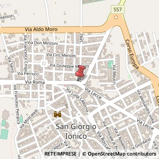 Mappa 74027 San Giorgio Ionico TA, Italia, 74027 Carosino, Taranto (Puglia)