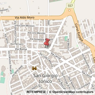 Mappa Via Roma, 18, 74027 Modugno, Bari (Puglia)
