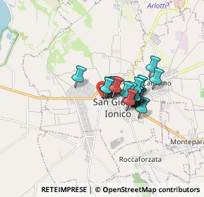 Mappa SP 109, 74027 San Giorgio Ionico TA (1.044)