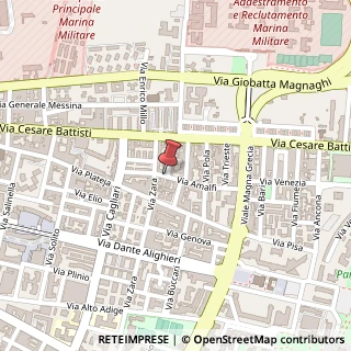 Mappa Via Amalfi,  9, 74100 Taranto, Taranto (Puglia)