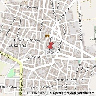 Mappa Via Antonio Gramsci, 7, 72028 Torre Santa Susanna, Brindisi (Puglia)