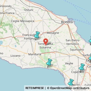 Mappa Via Oronzo Mattei, 72028 Torre Santa Susanna BR, Italia (46.435)