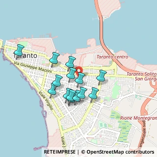 Mappa Via Orazio Quinto Flacco, 74121 Taranto TA, Italia (0.79357)