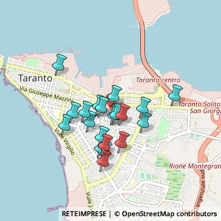 Mappa Via Orazio Quinto Flacco, 74121 Taranto TA, Italia (0.773)