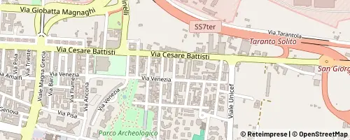 Mappa Tarente