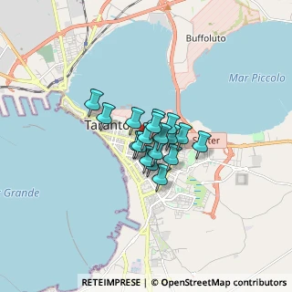 Mappa Via Rintone, 74121 Taranto TA, Italia (0.87111)