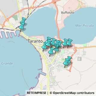 Mappa Via Rintone, 74121 Taranto TA, Italia (1.39571)