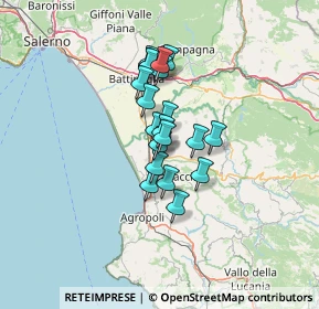 Mappa Via Feudo la Pila, 84047 Capaccio SA, Italia (9.5815)