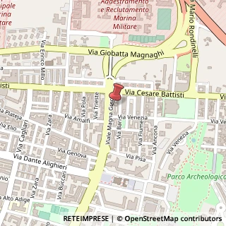 Mappa Viale Magna Grecia, 35, 74121 Taranto, Taranto (Puglia)