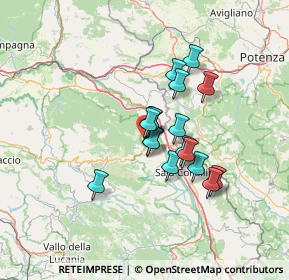 Mappa Via Monsignor Antonio Sacco, 84037 Sant'Arsenio SA, Italia (10.69647)