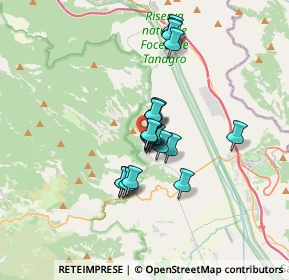 Mappa Via Monsignor Antonio Sacco, 84037 Sant'Arsenio SA, Italia (2.6975)