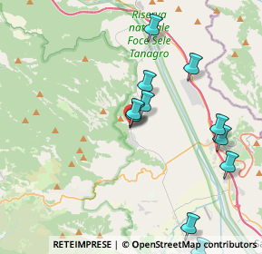 Mappa Via Monsignor Antonio Sacco, 84037 Sant'Arsenio SA, Italia (4.46273)