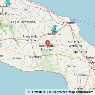 Mappa SP68, 72028 Torre Santa Susanna BR, Italia (56.85364)