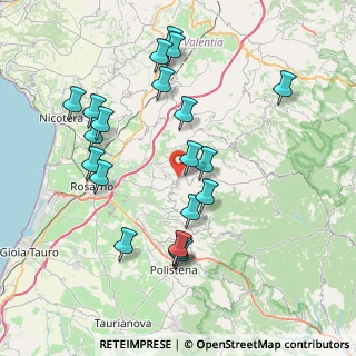 Mappa Strada Provinciale per Candidoni, 89023 Laureana di Borrello RC, Italia (8.958)