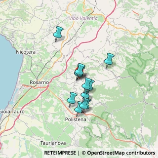 Mappa Via Monte Rosa, 89023 Laureana di Borrello RC, Italia (5.54667)